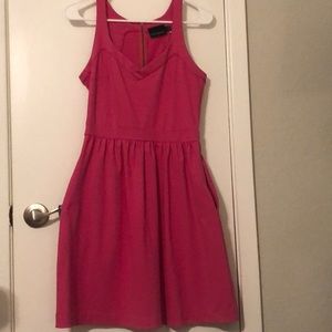 Cynthia Rowley pink dress with pockets